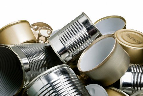 Different types of skips including mini, midi, and builders skips